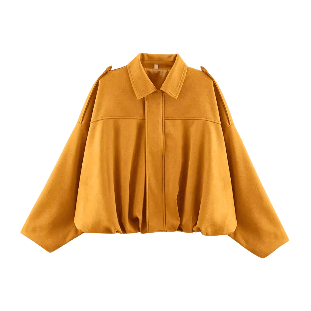 Oversized Suede Jacket