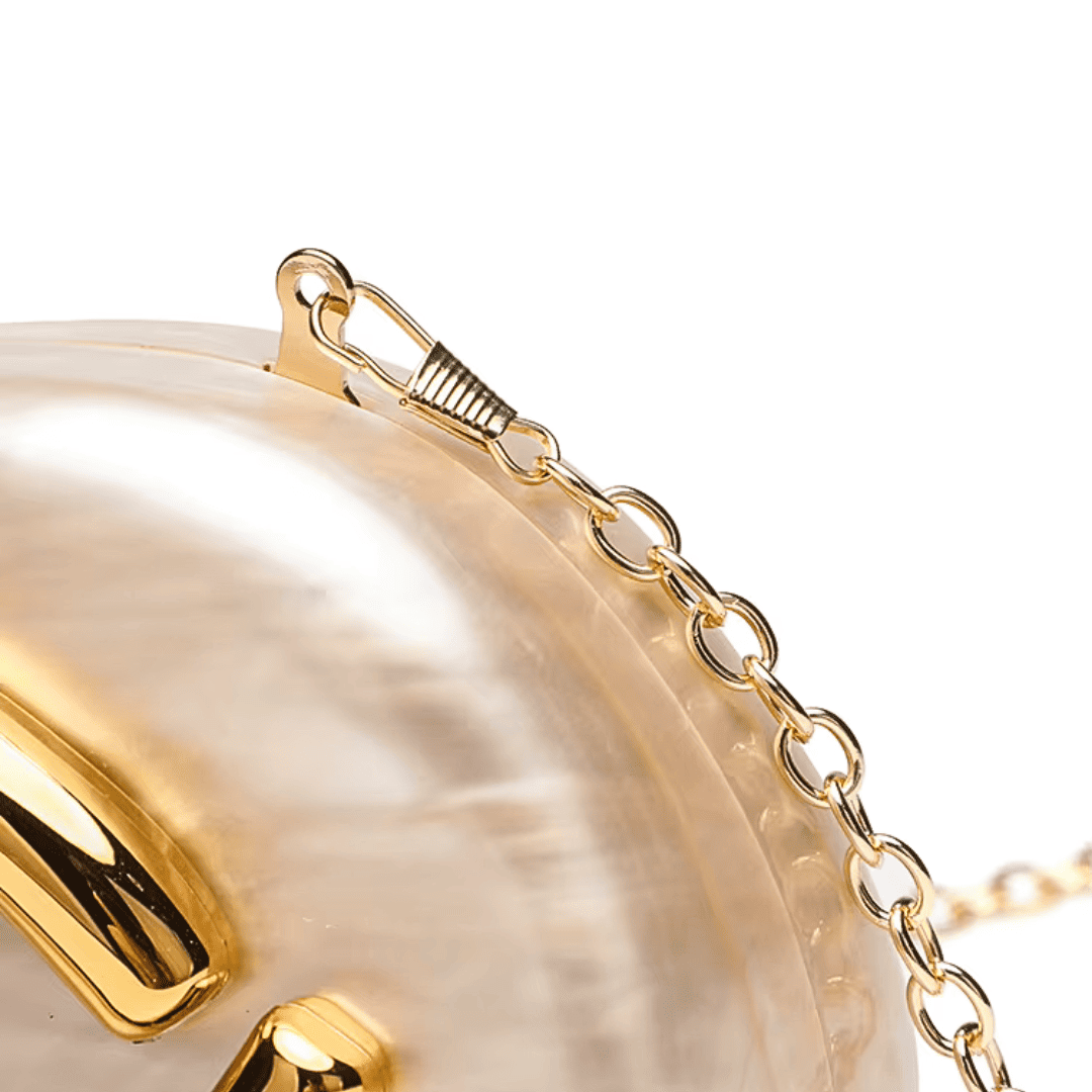 Seashell Shaped Evening Clutch Bag