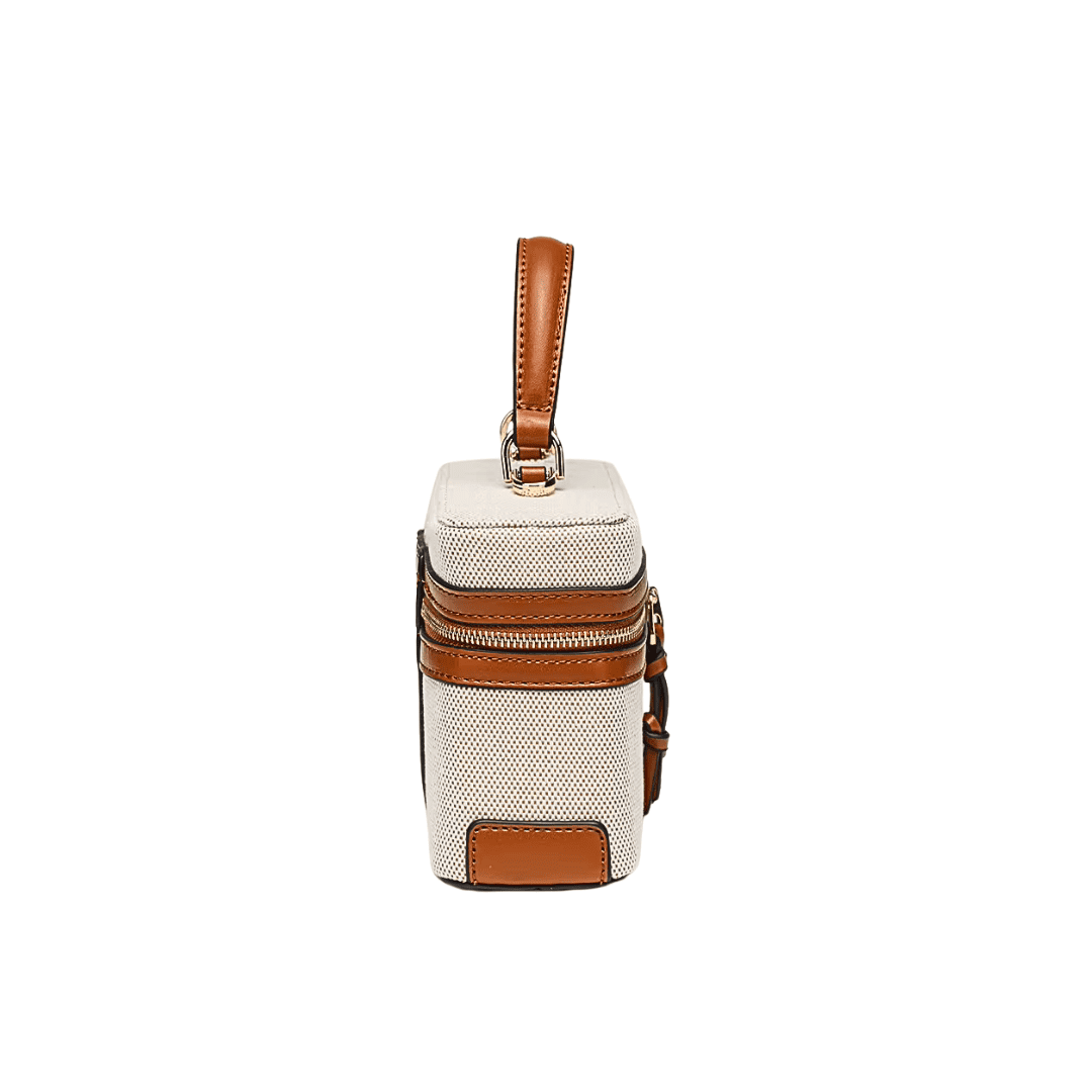 Refined Textured Leather Shoulder Bag