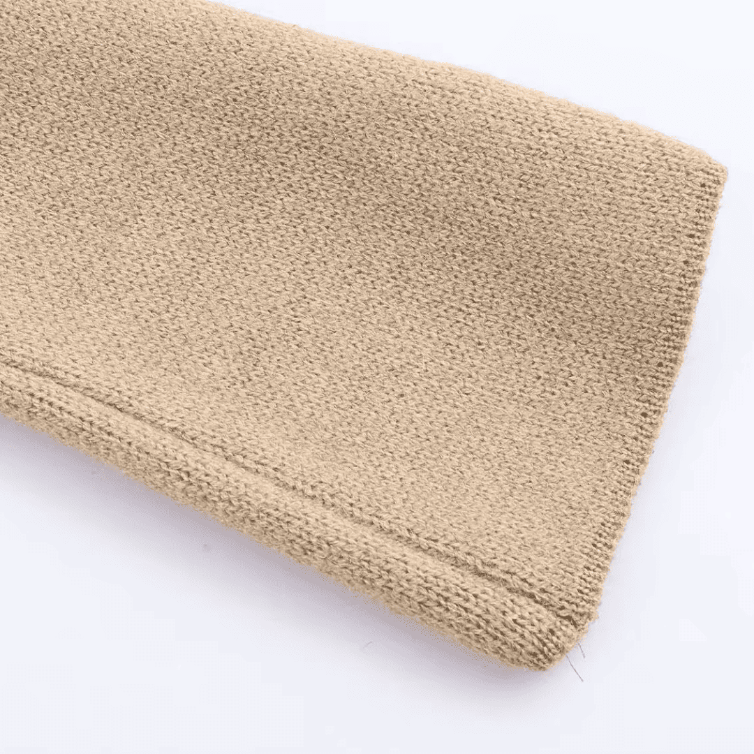 Cozy Ribbed Knit Trousers Set