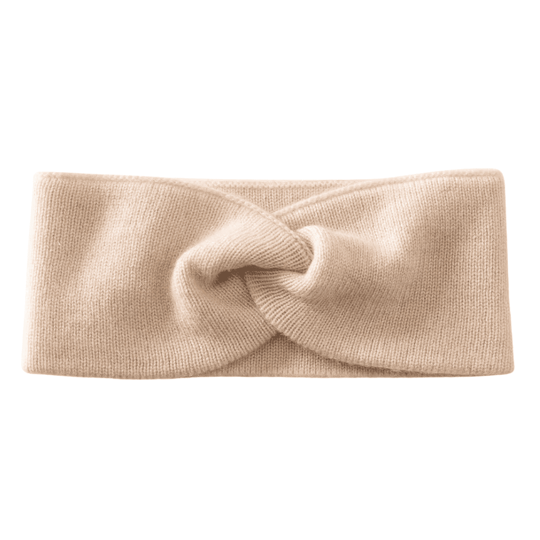 Elegant Cashmere Knit Headband