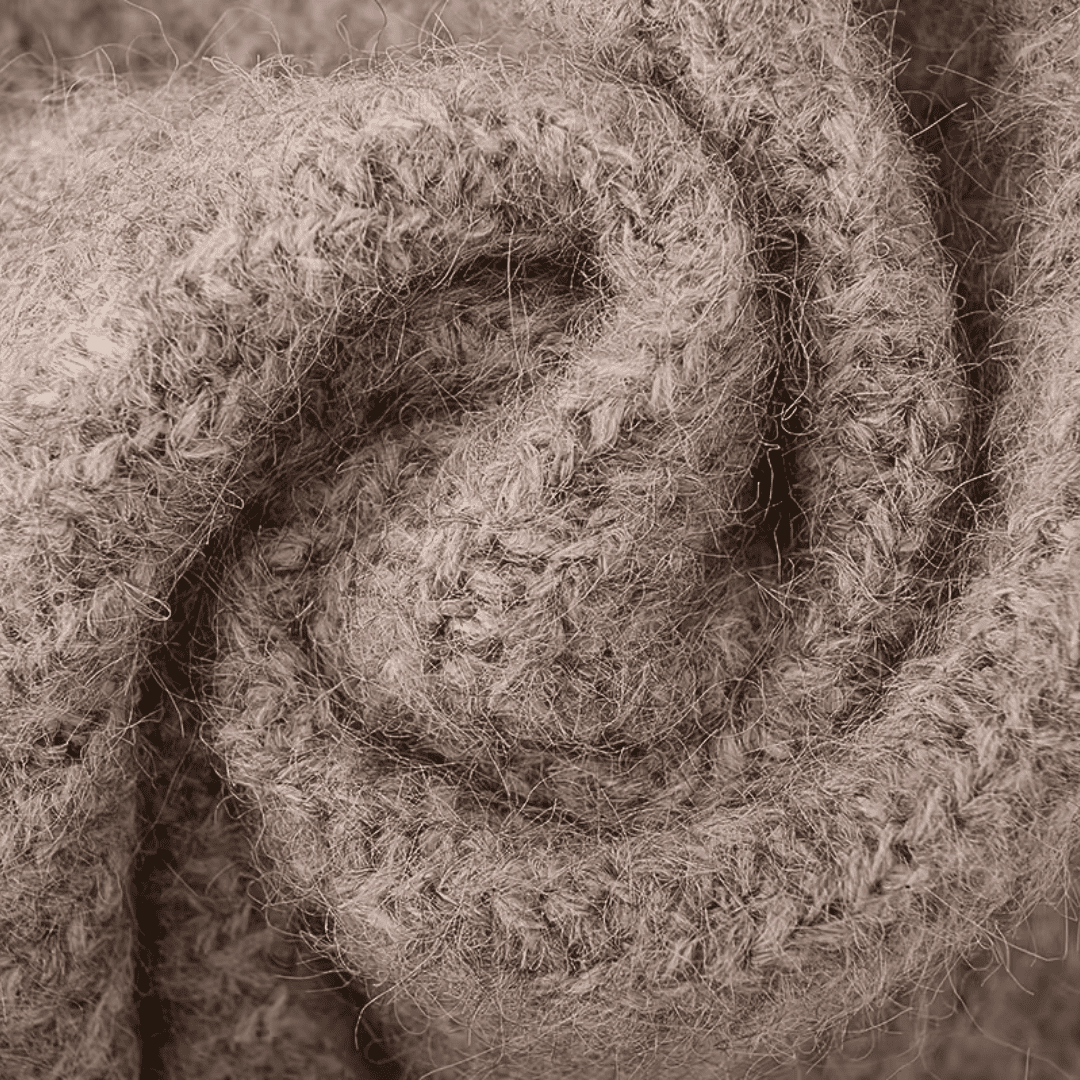 Oversized Beige Strickpullover