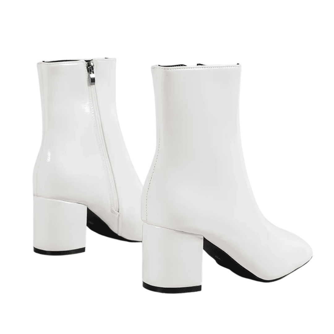 Chic Square Toe Boots