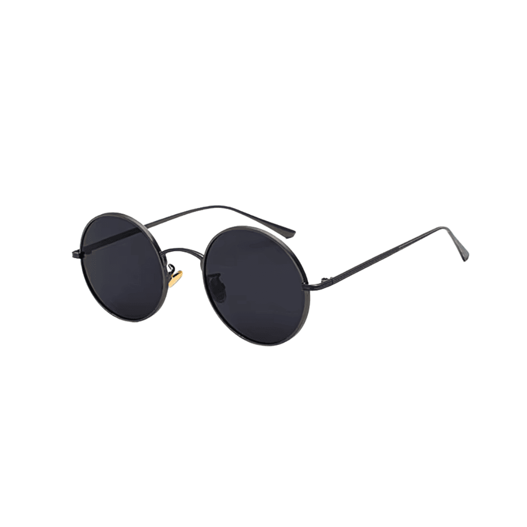Retro Round Metal Sunglasses