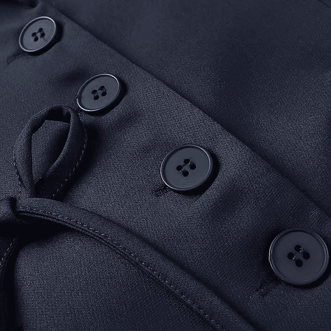 Navy Bow Detail Blazer