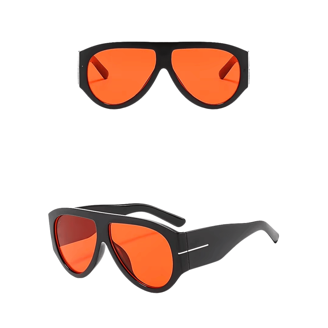 Flat Top Aviator Sunglasses