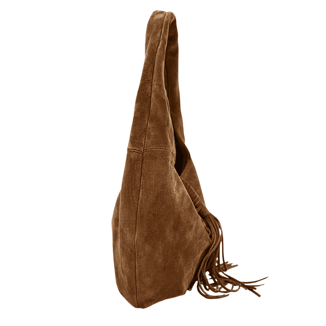 Soft Suede Leather Shoulder Bag
