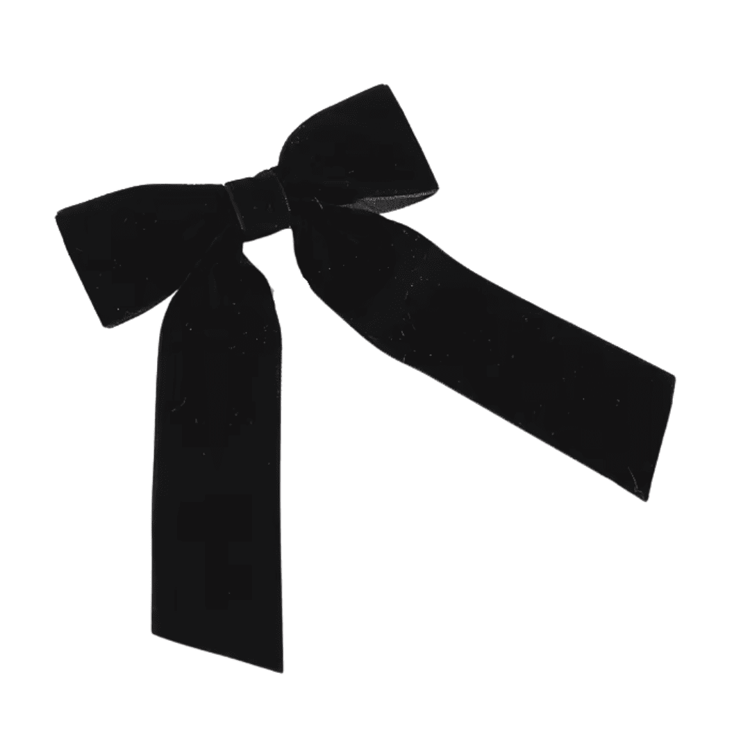 Klassische Samthaarschleife