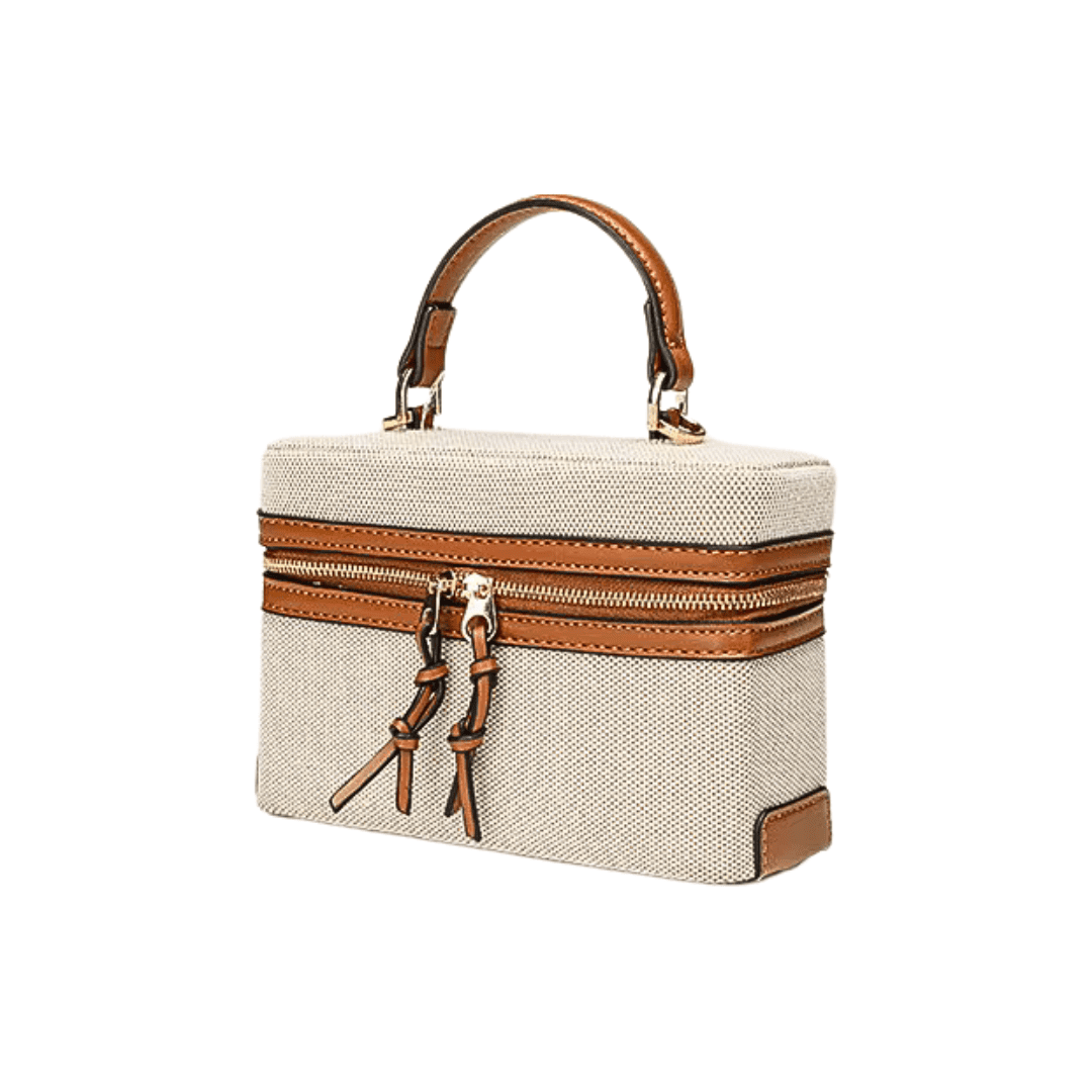 Refined Textured Leather Shoulder Bag