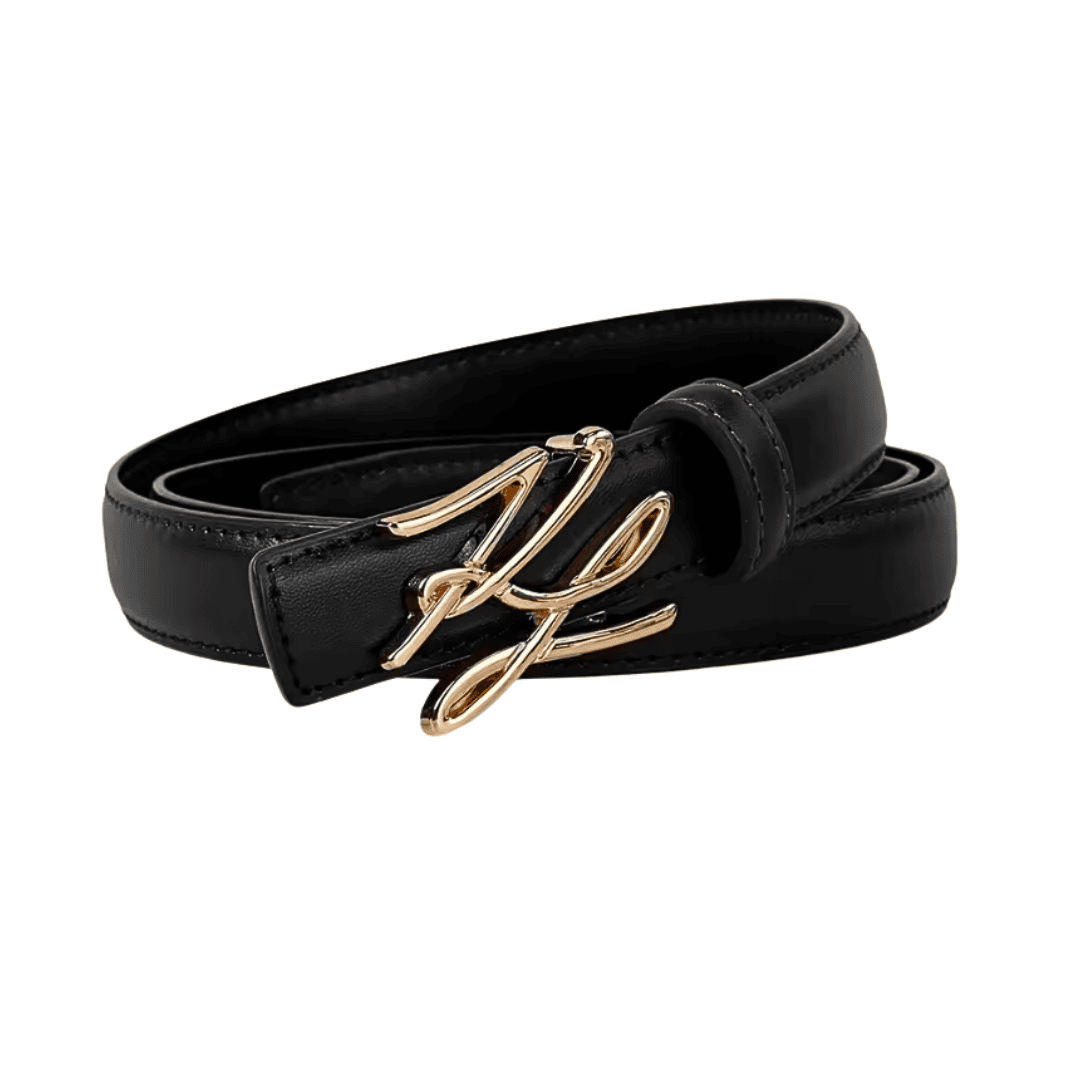 Chic Monogram PU Belt