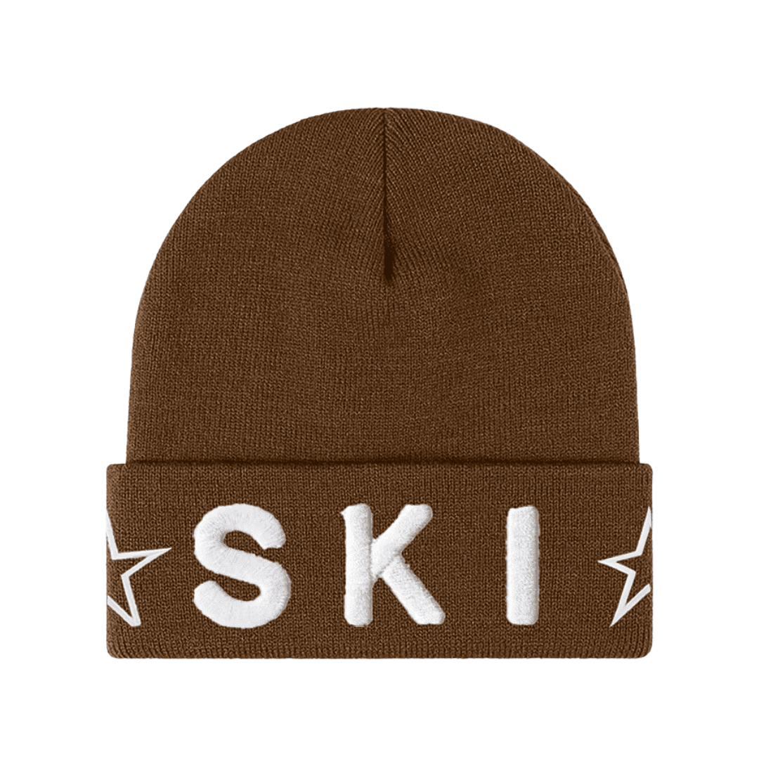 Star Pattern Ski Beanie