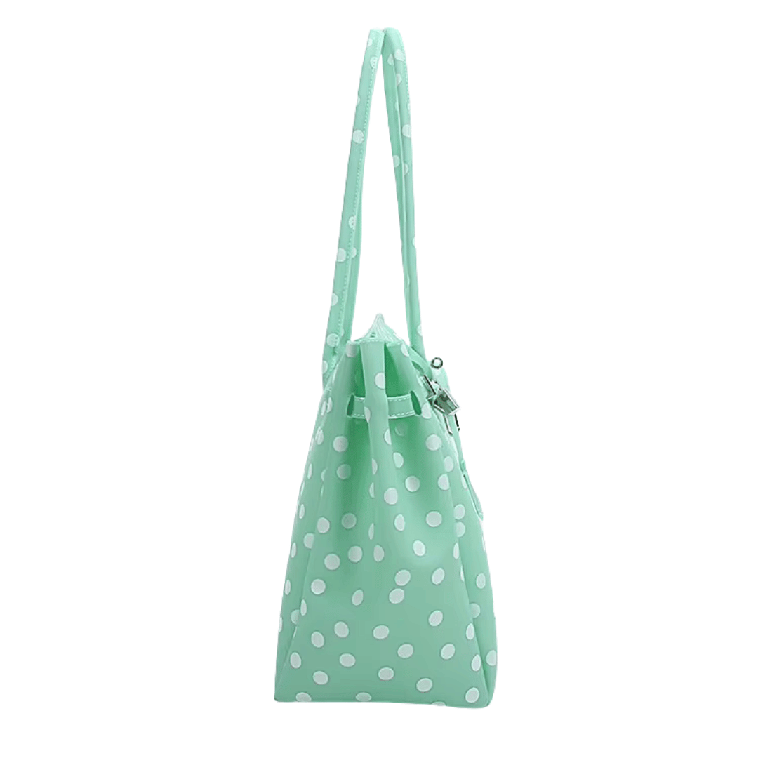 Jelly Firkin Bag – Polka Dot Jelly Tote Bag