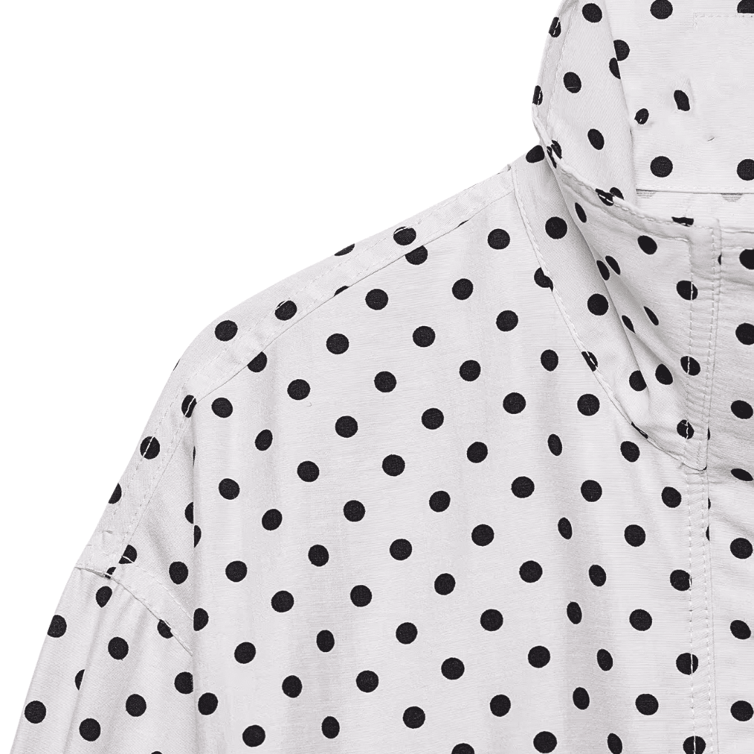 Frühlingsjacke mit Polka-Dots