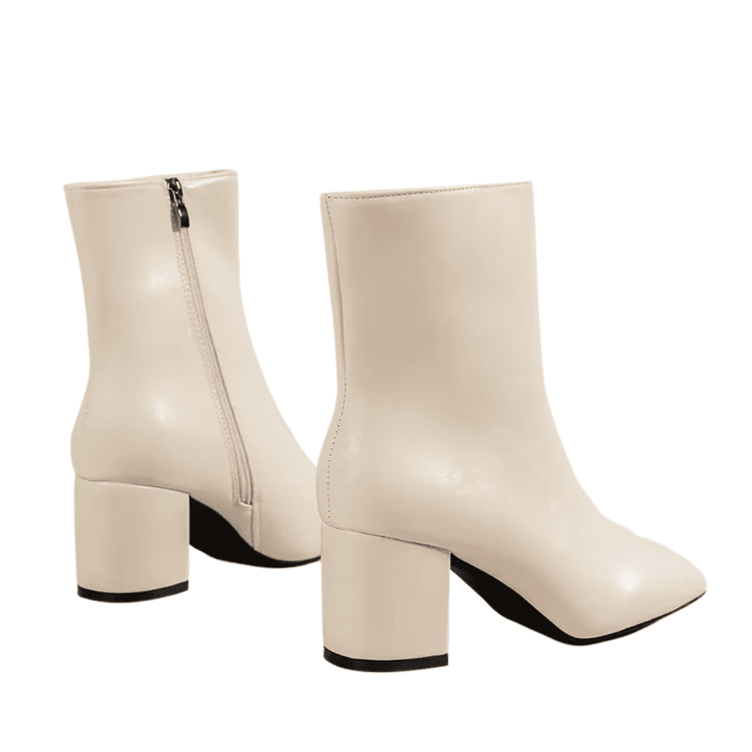 Chic Square Toe Boots