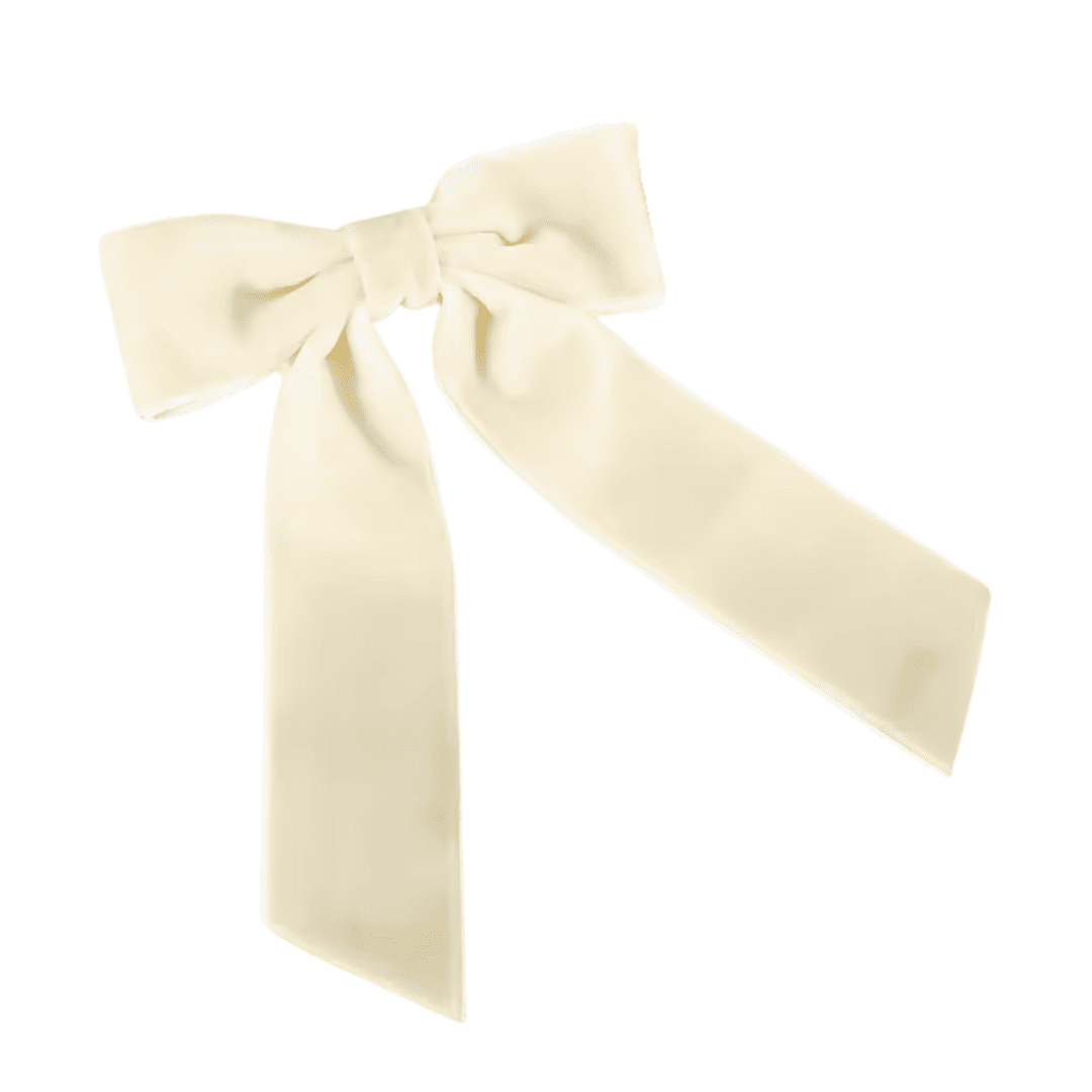 Klassische Samthaarschleife