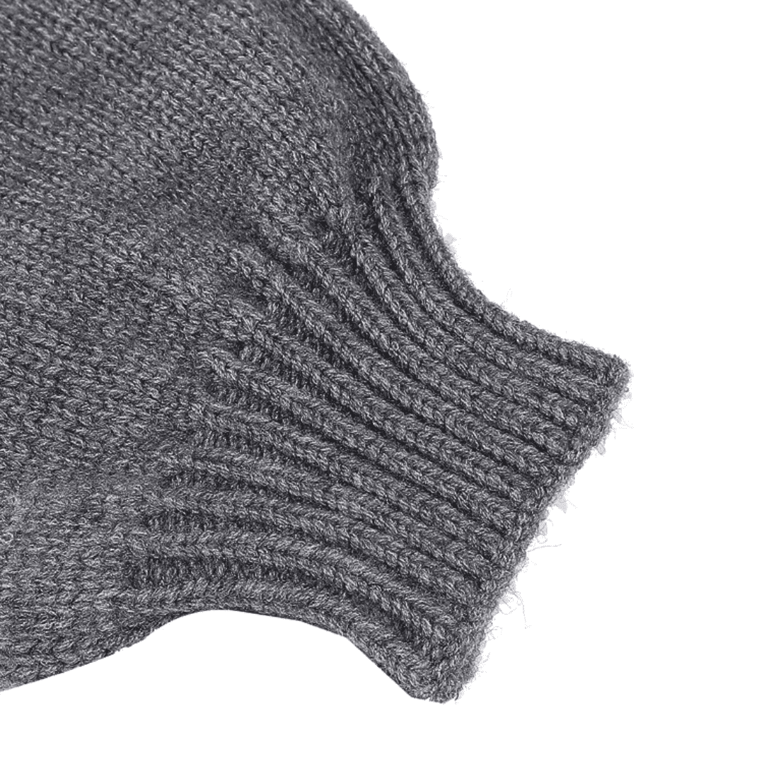 Bow Detail Knitted Oversize Sweater