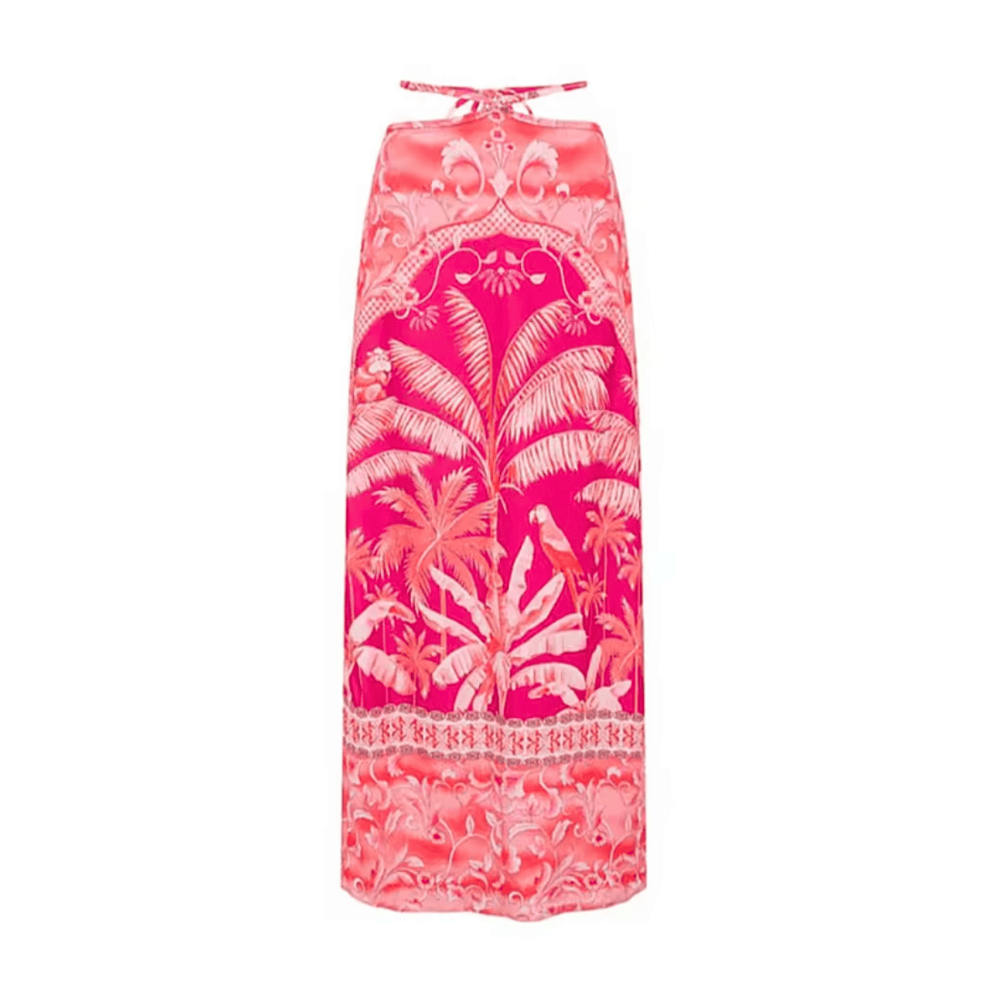 Tropical Palm 3-Piece Swimsuit Set