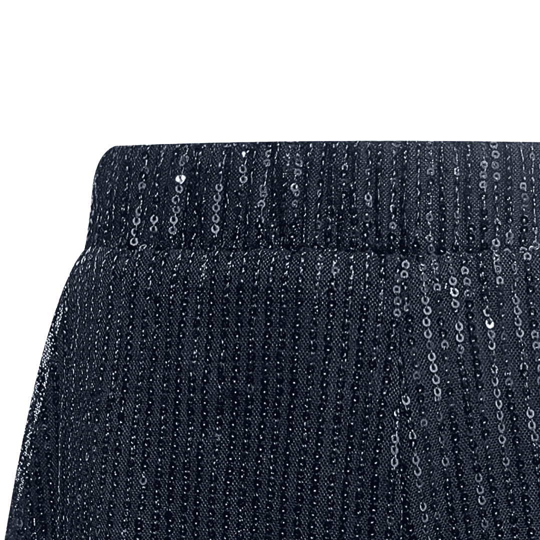 Glamorous High-Waisted Sequin Shorts