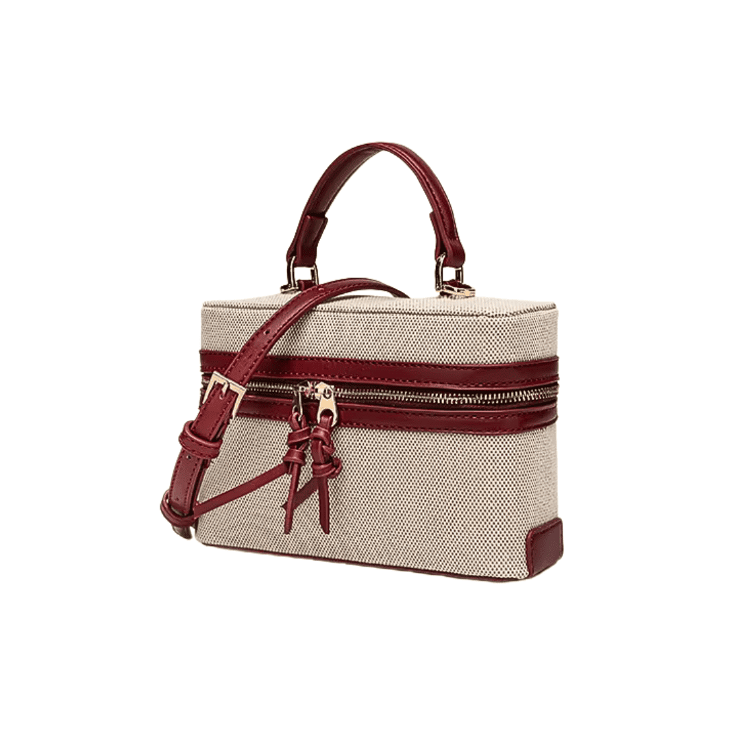 Refined Textured Leather Shoulder Bag