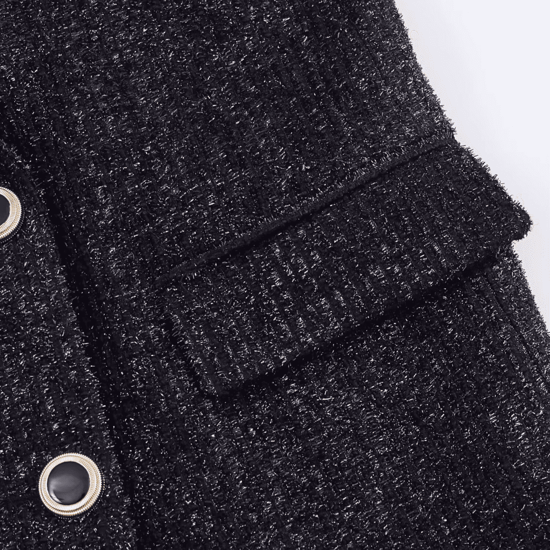 Shimmer Tweed Double Blazer