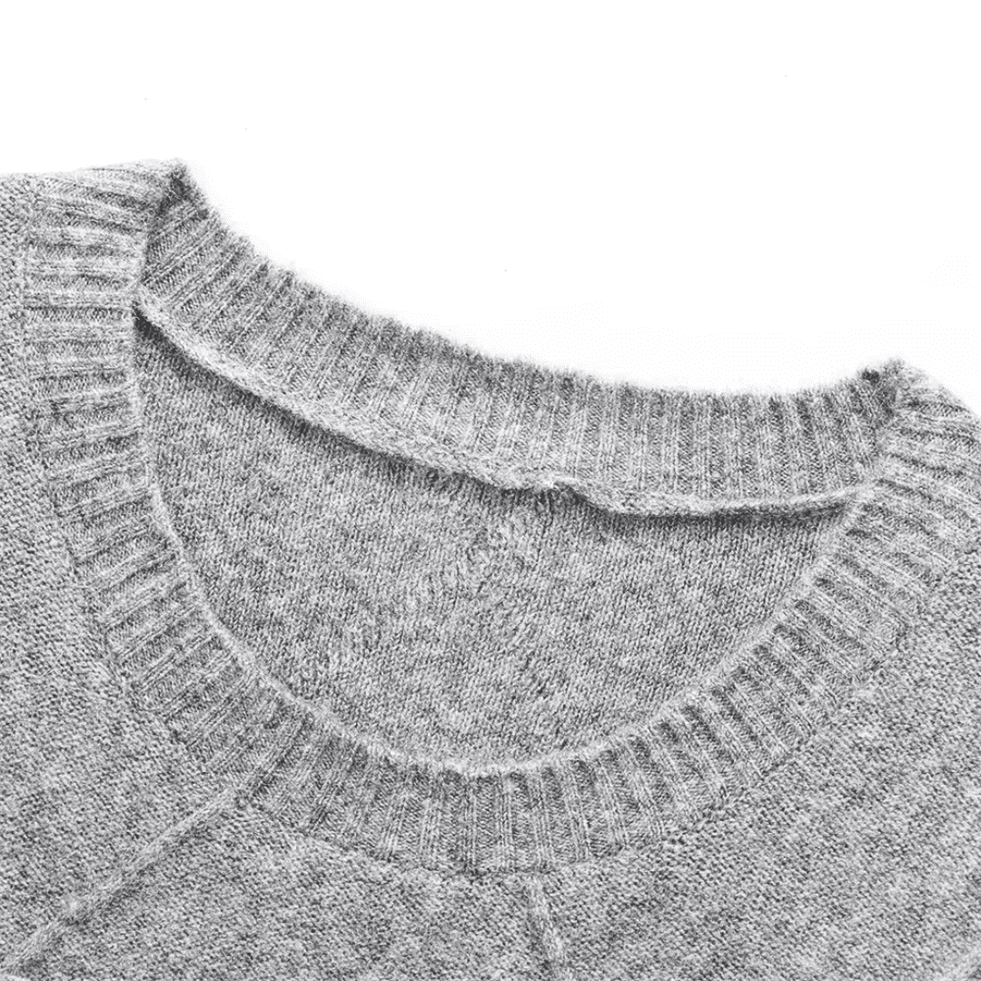 Knit Oversized Bow Sweater