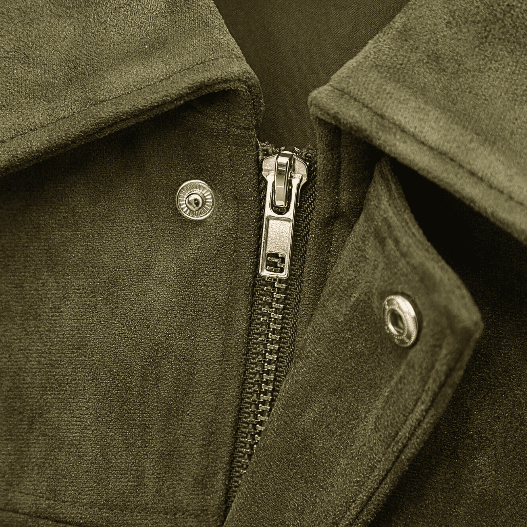 Oversized Suede Jacket