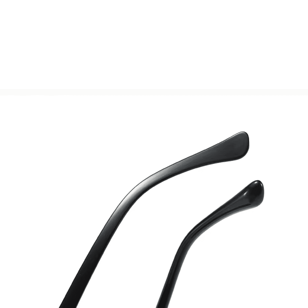 Vintage Oval Metal Gold Sunglasses