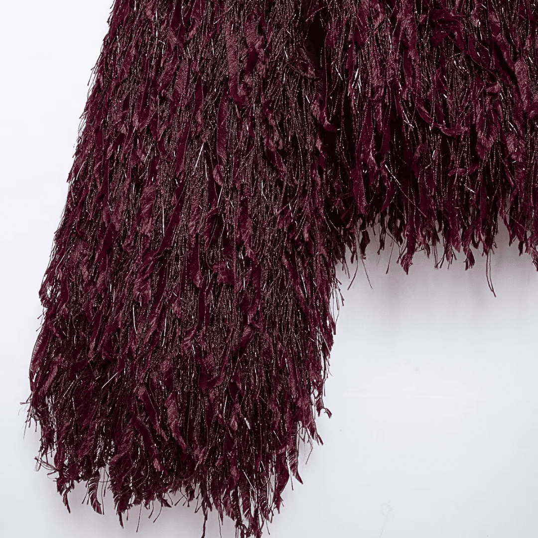 Shaggy Faux Fur Cropped Jacket