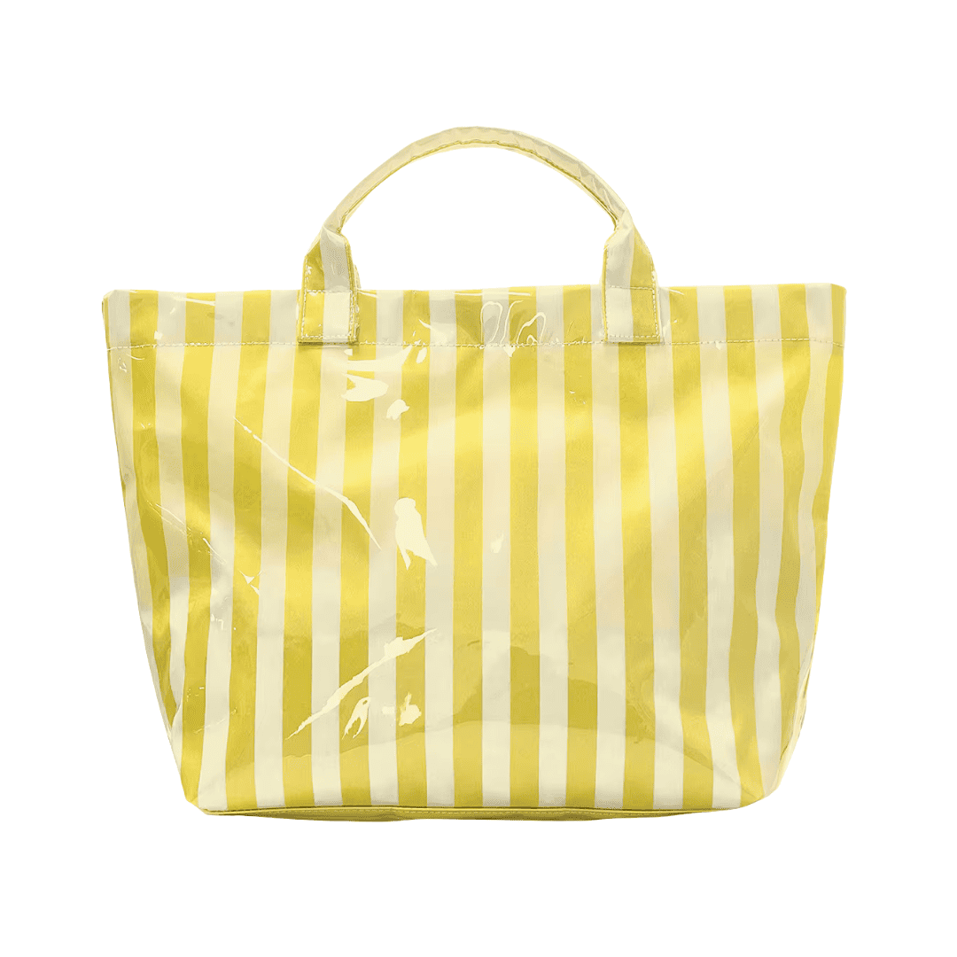Summer Glossy Stripe Tote