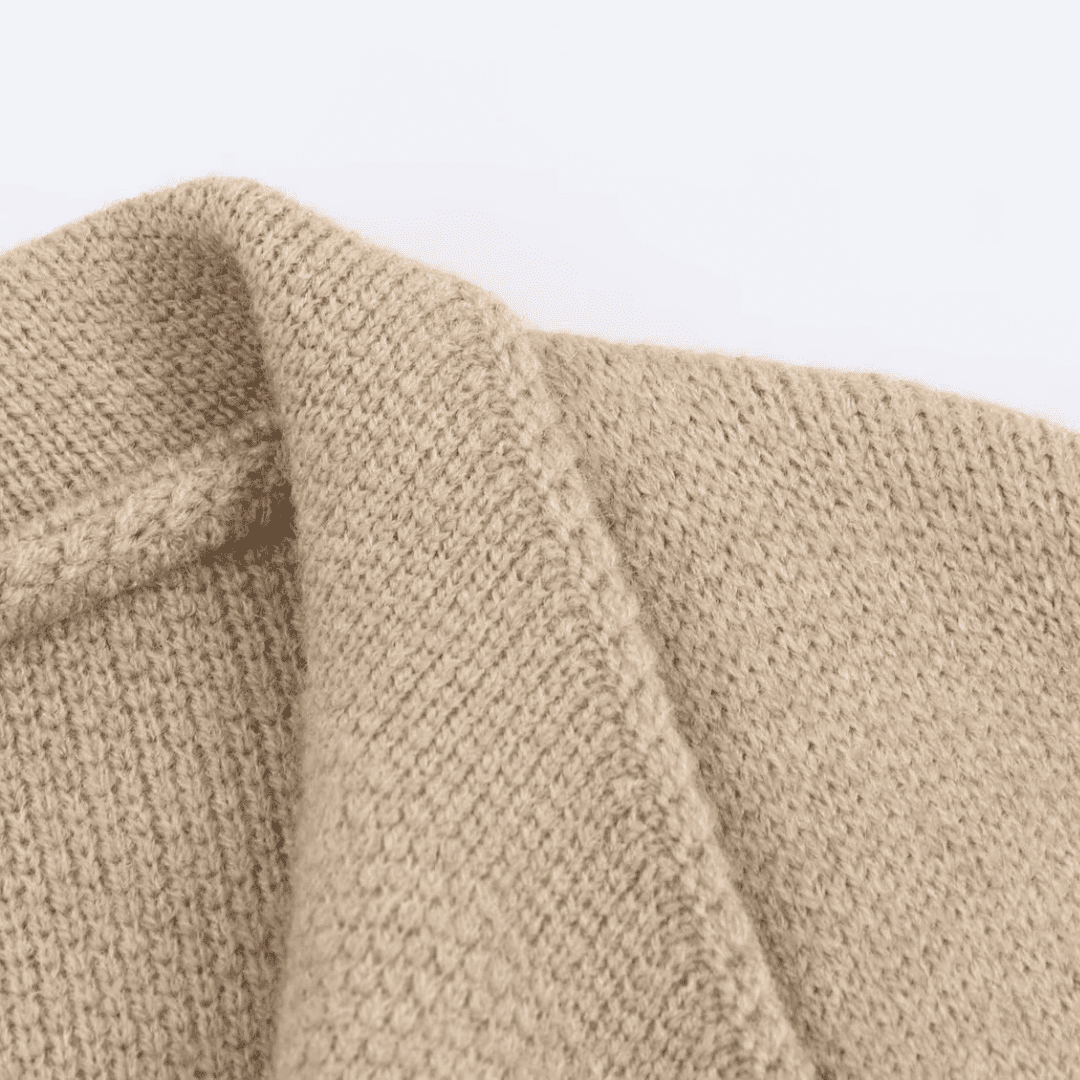 Cozy Ribbed Knit Trousers Set