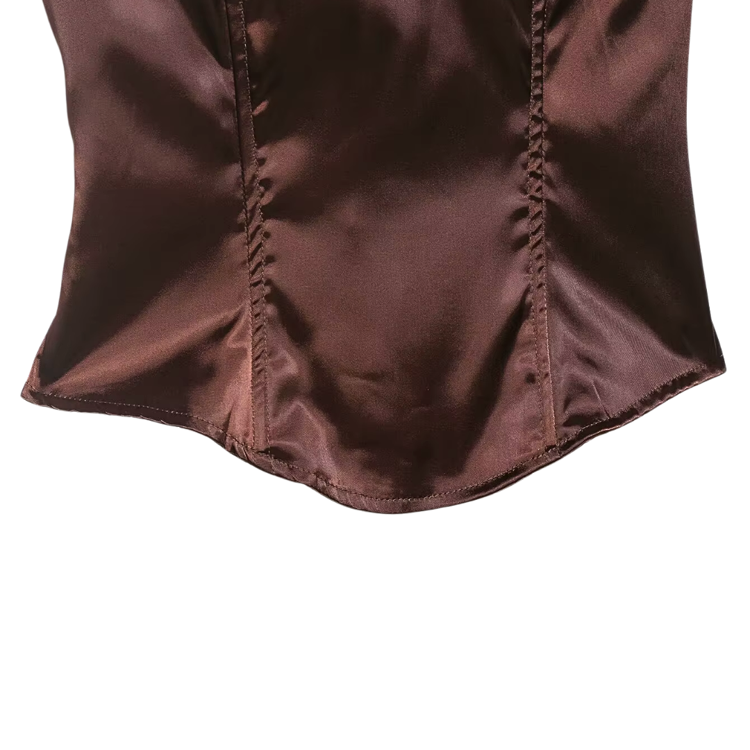 Sparkling Sequin Corset Top