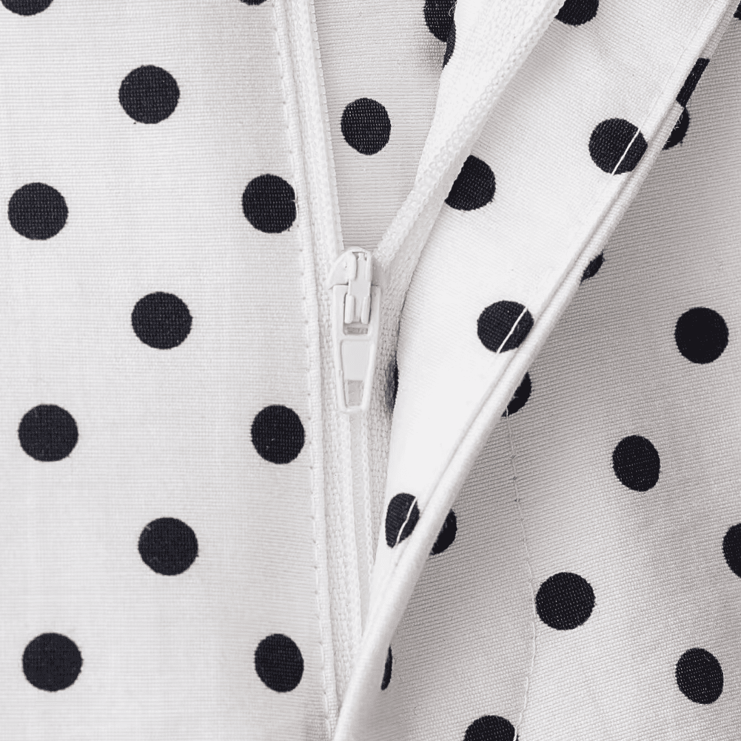 Gepunktete Sommershorts