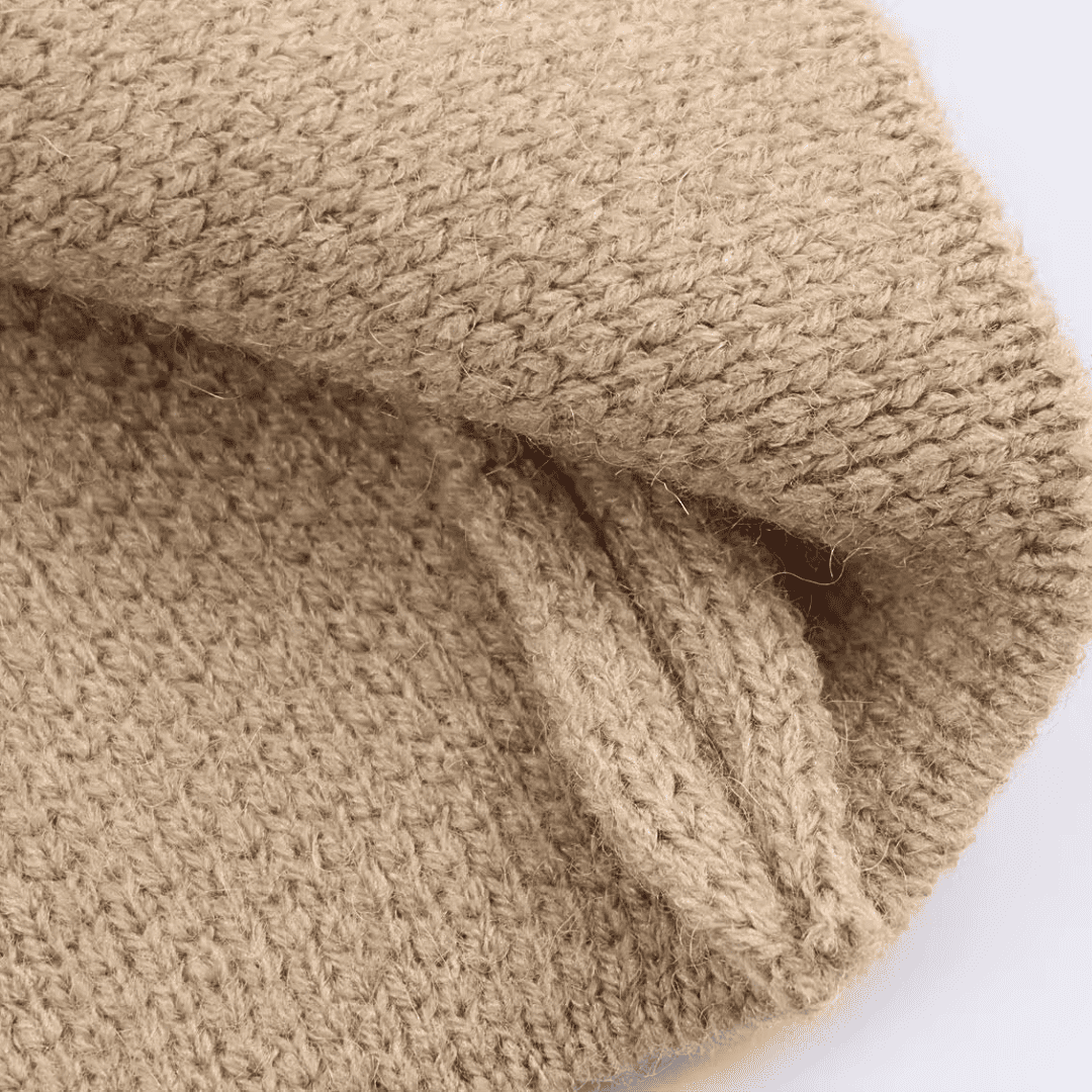 Cozy Ribbed Knit Trousers Set