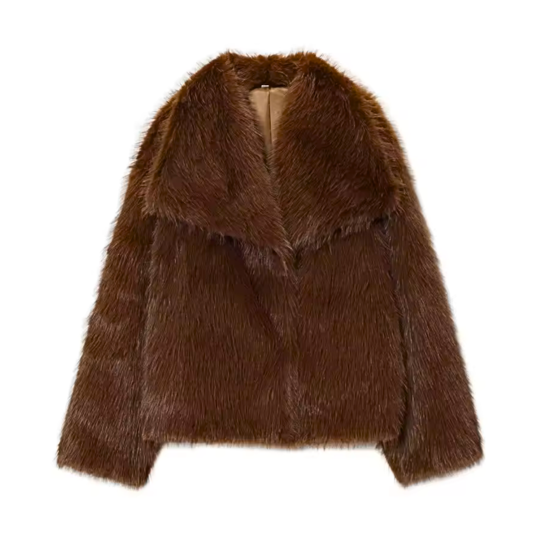 Luxury Faux Fur Jacket