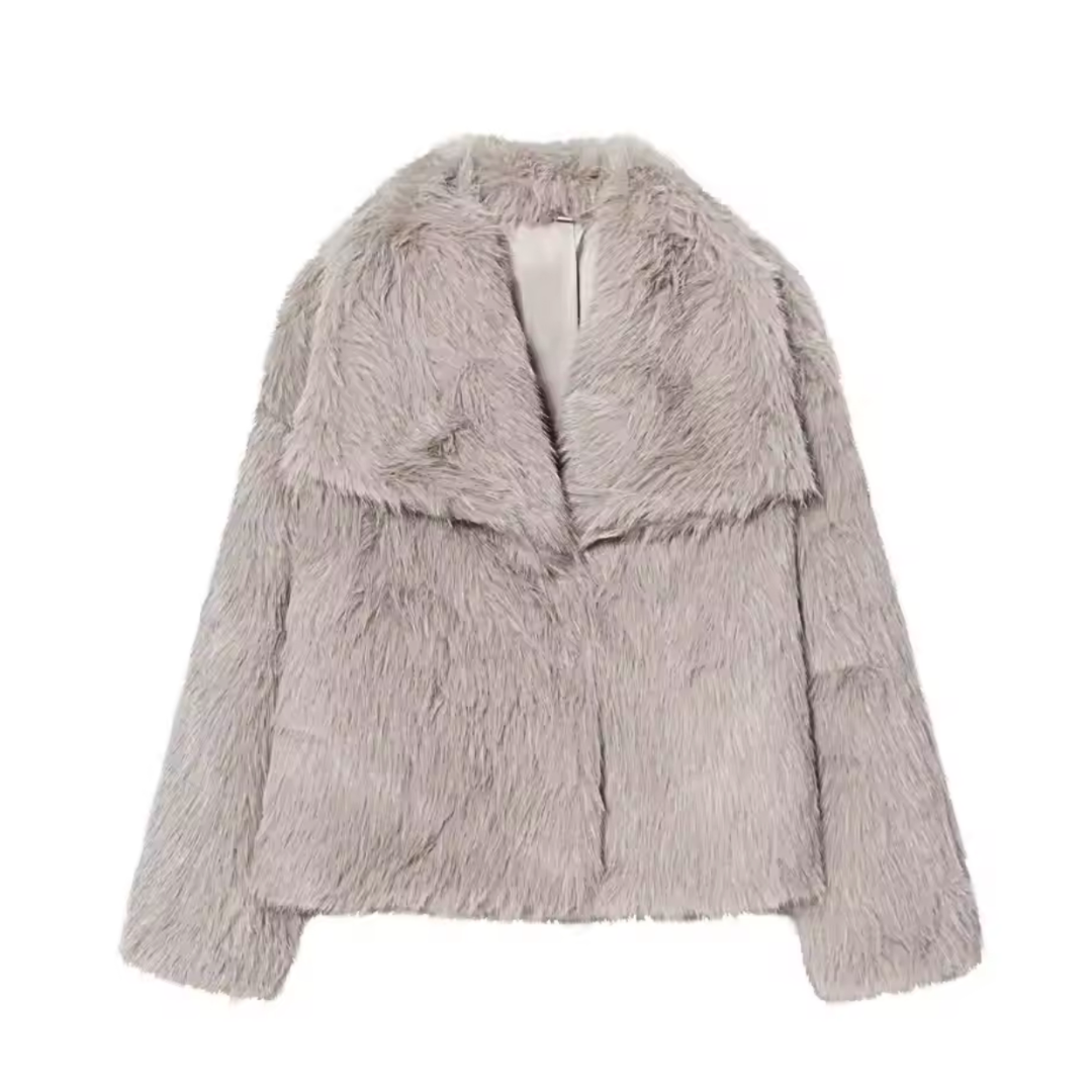 Luxury Faux Fur Jacket
