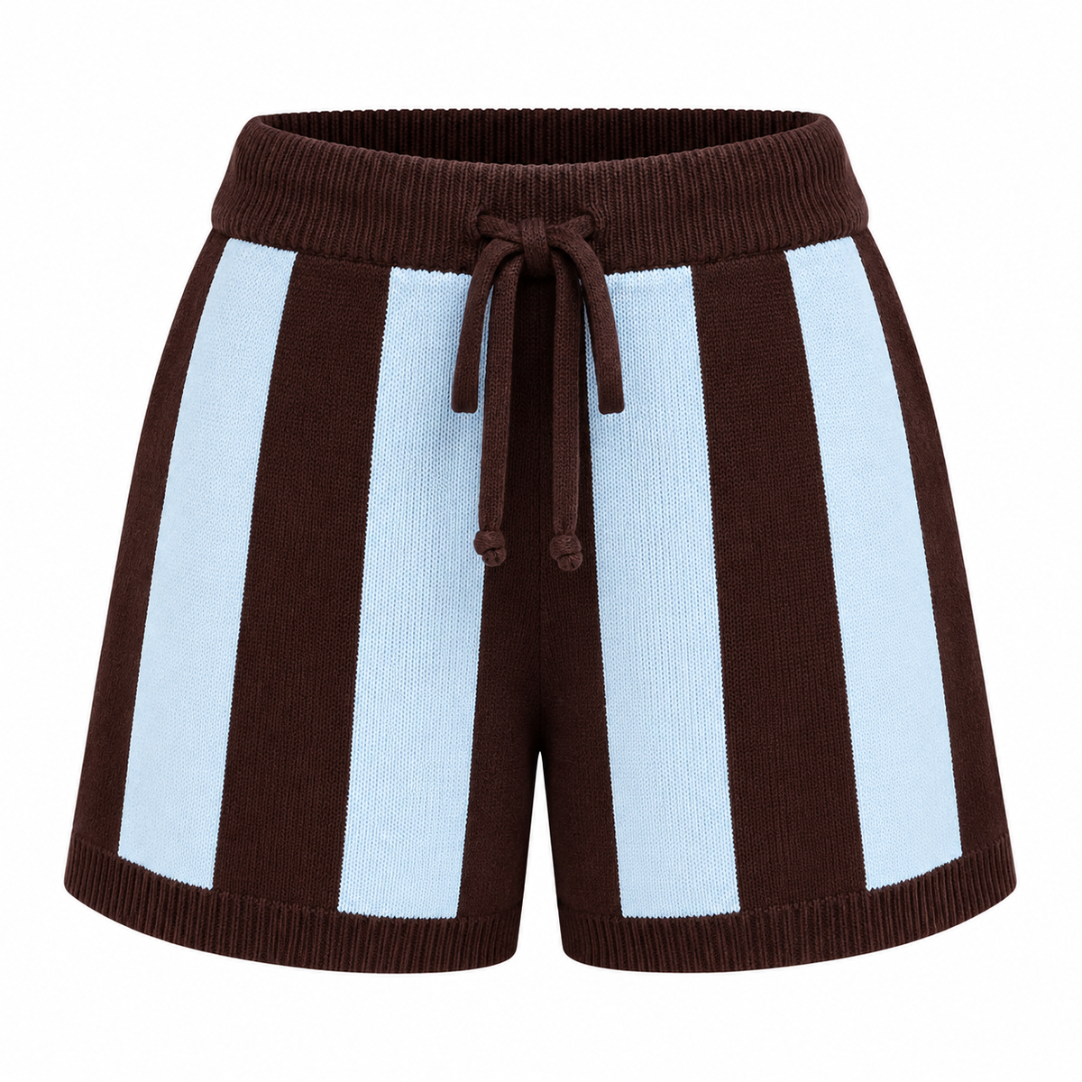 Striped Knit Polo Shorts Set – Palace Script Co-Ord