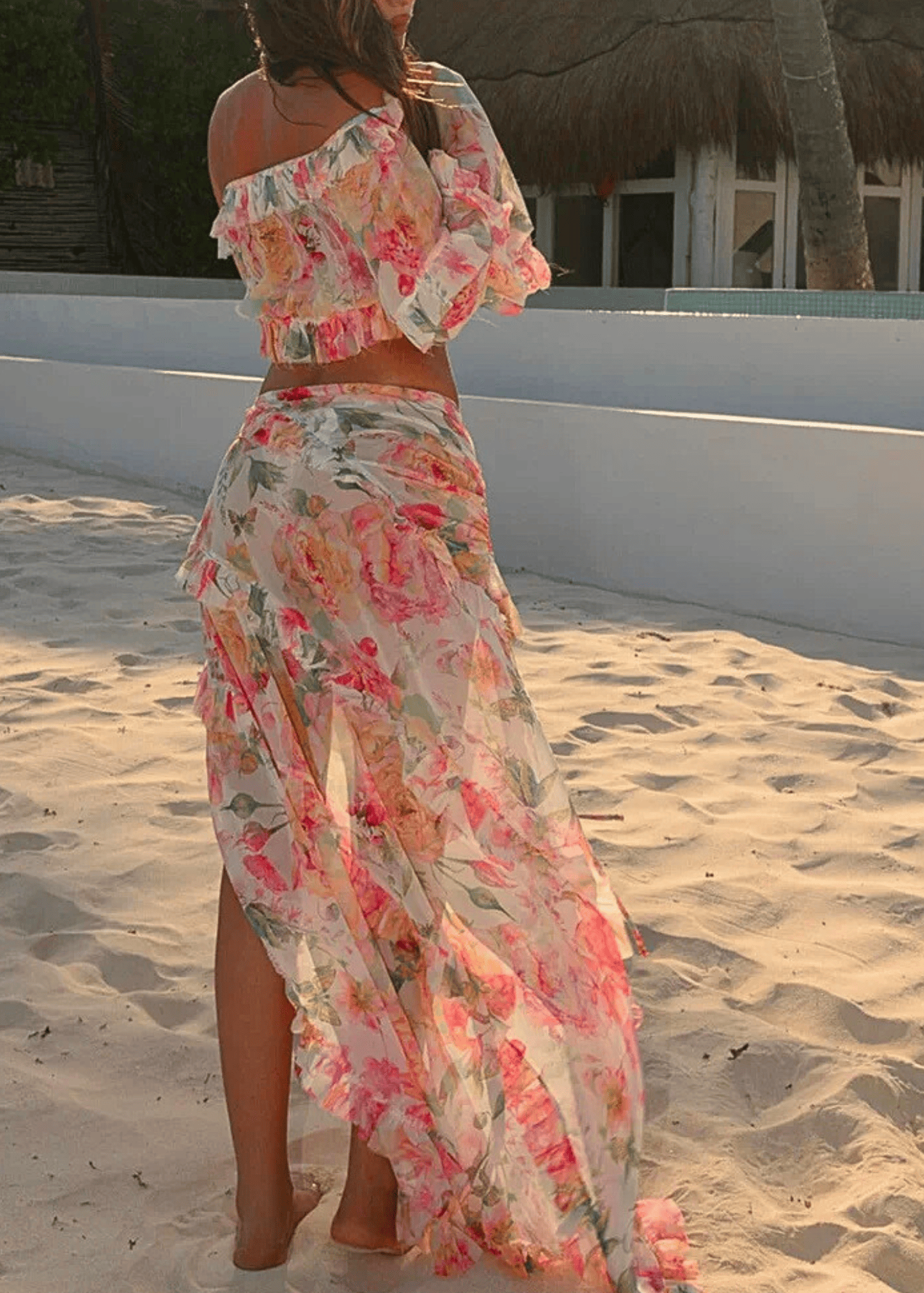 Isla Breeze Floral Co - ord Set - Glowletix Inc.