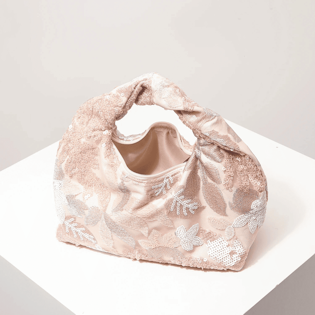 Luxe Sequin Slouch Bag - Glowletix Inc.