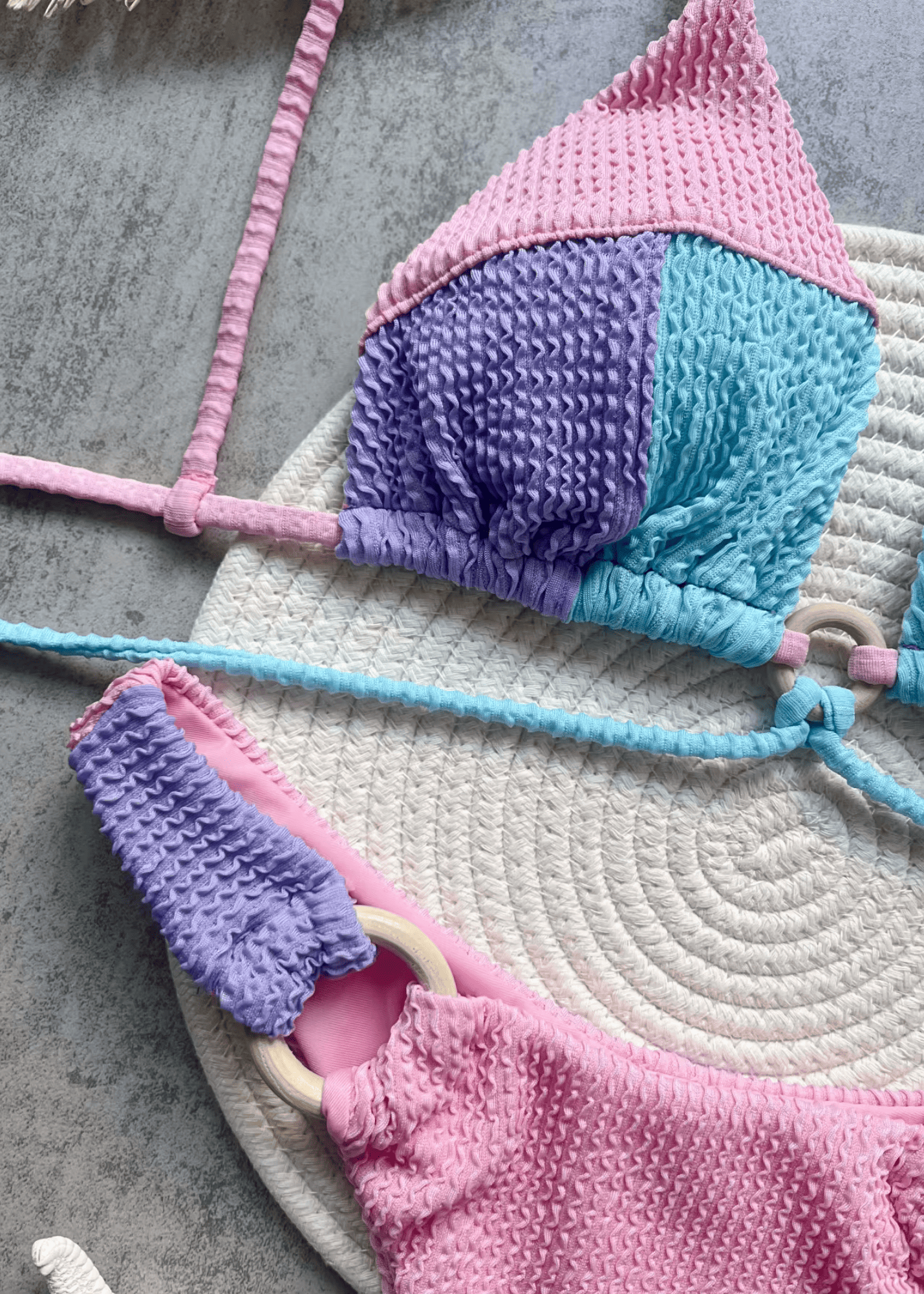 Maya Colorblock Bikini - Glowletix Inc.