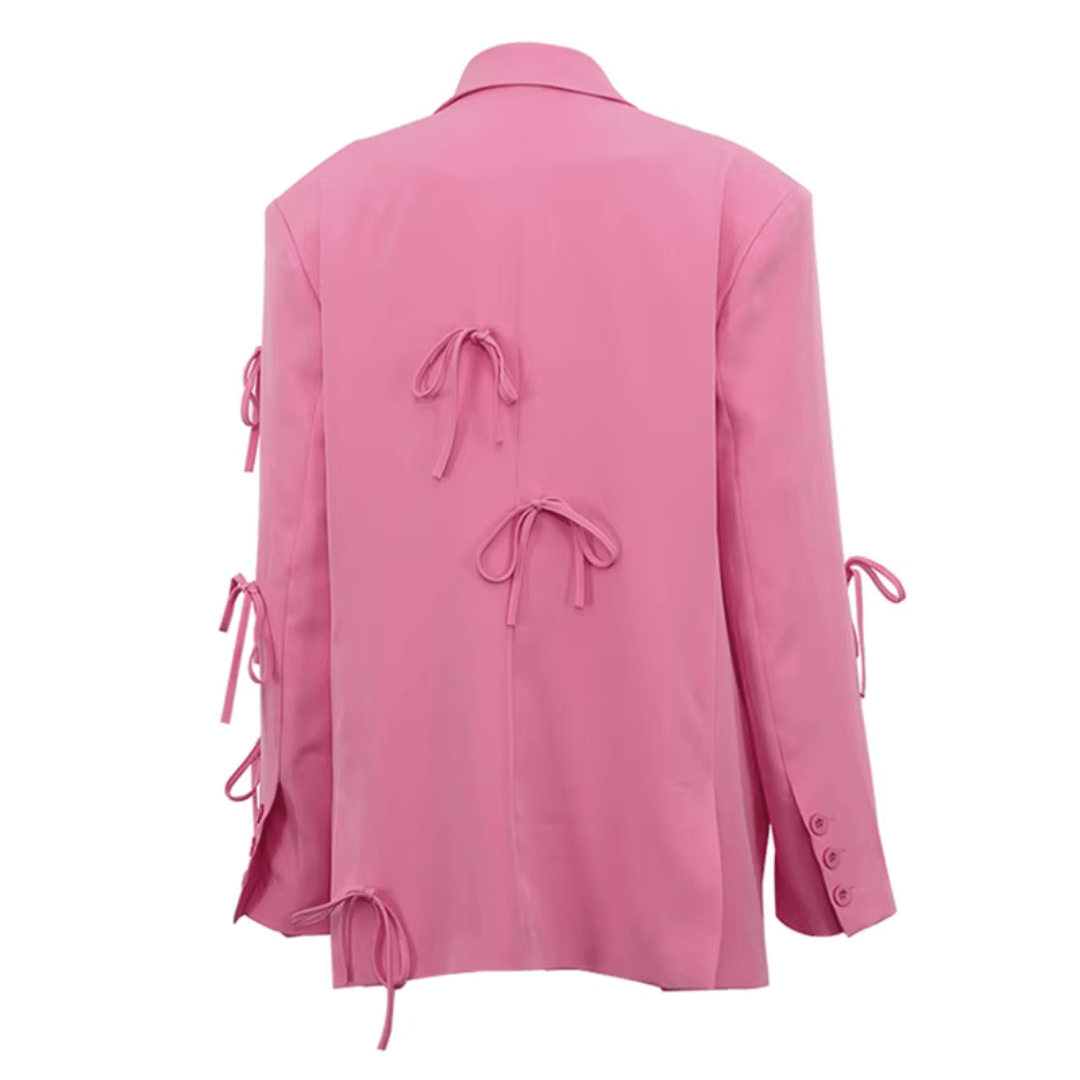 Pink Bow - Tie Blazer - Glowletix Inc.
