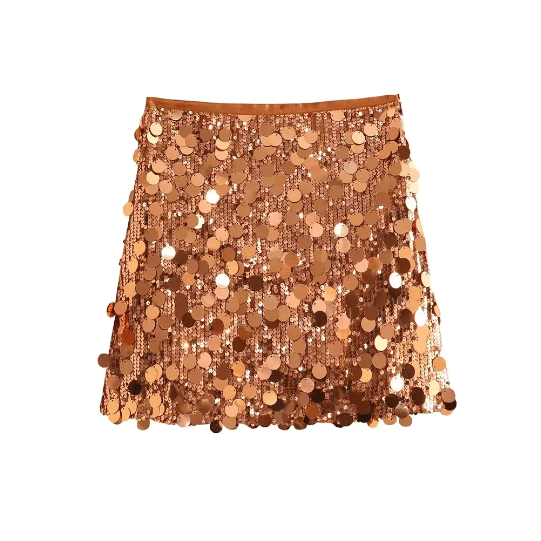 Sequin Mini Skirt - Glowletix Inc.