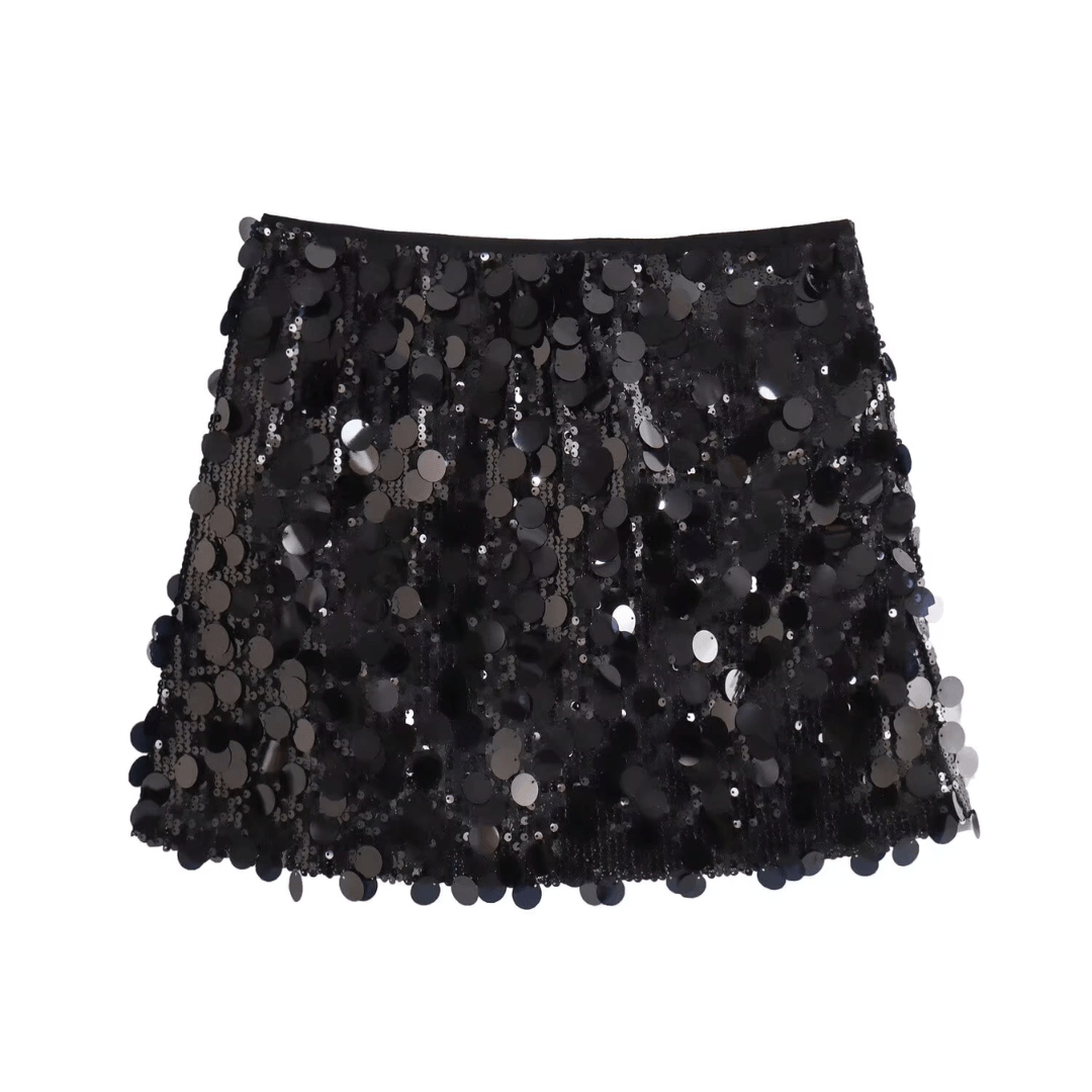 Sequin Mini Skirt - Glowletix Inc.