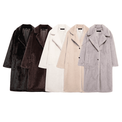 Cozy Long Faux Fur Coat