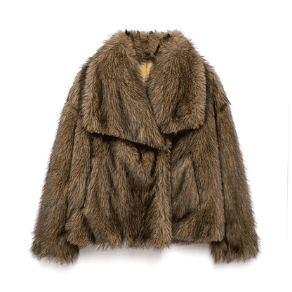 Luxury Faux Fur Jacket