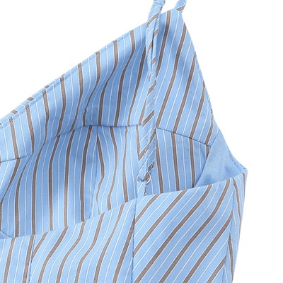 Striped Peplum Camisole Top