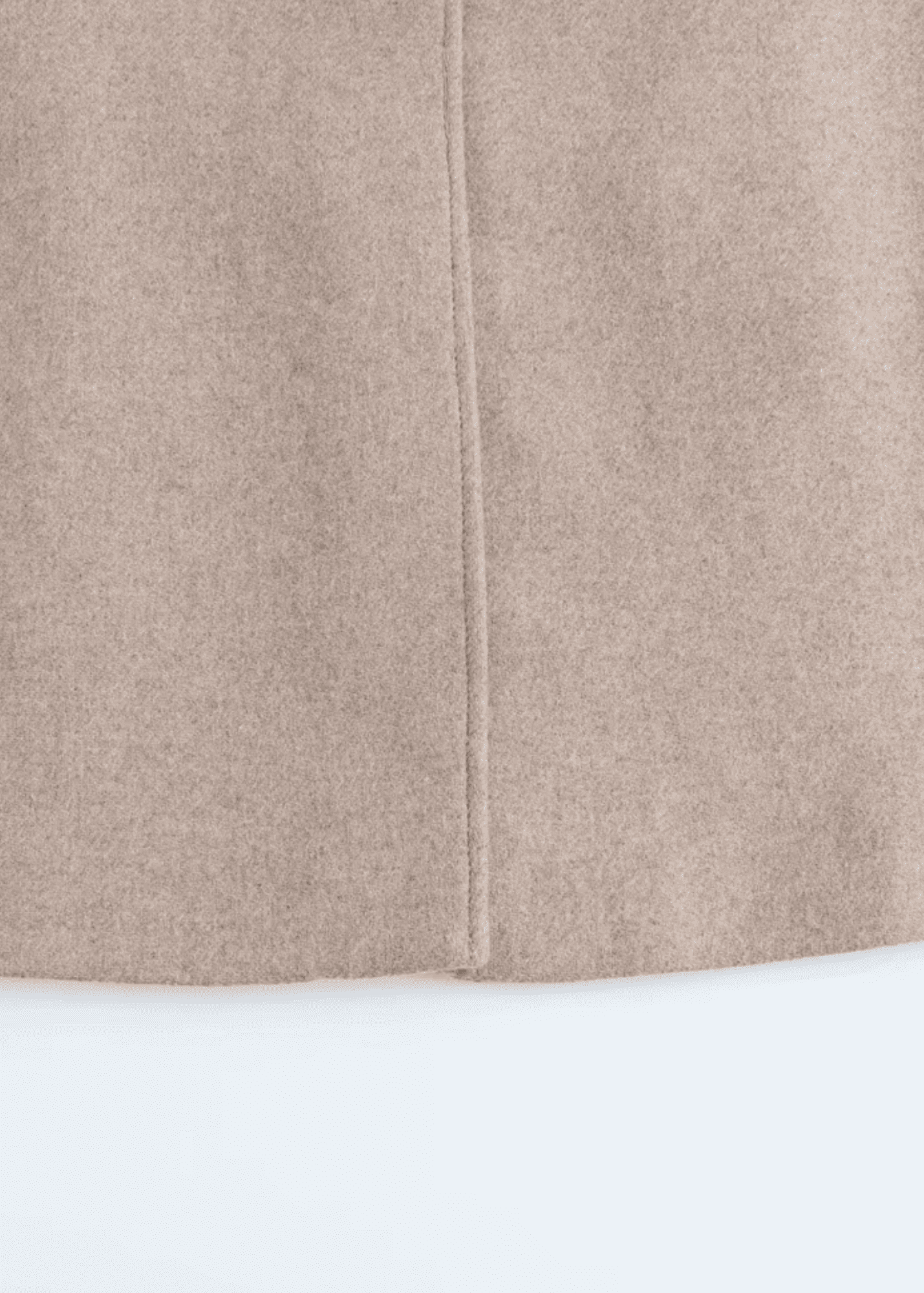 Faux-Fur Collar Wool Coat