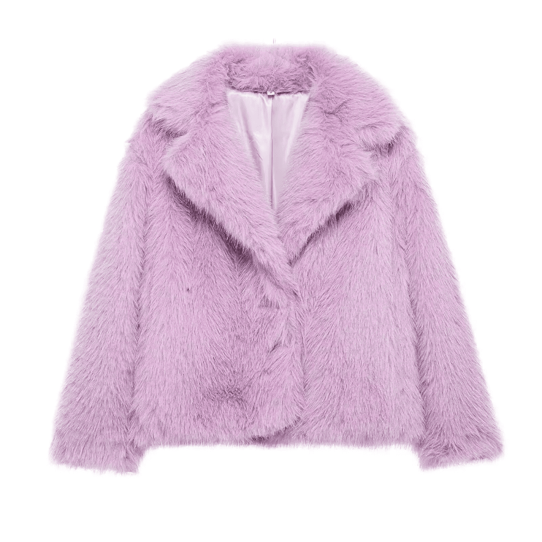 Luxury Faux Fur Jacket