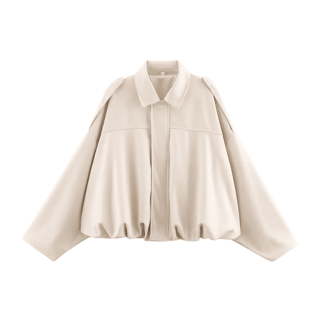 Oversized Suede Jacket