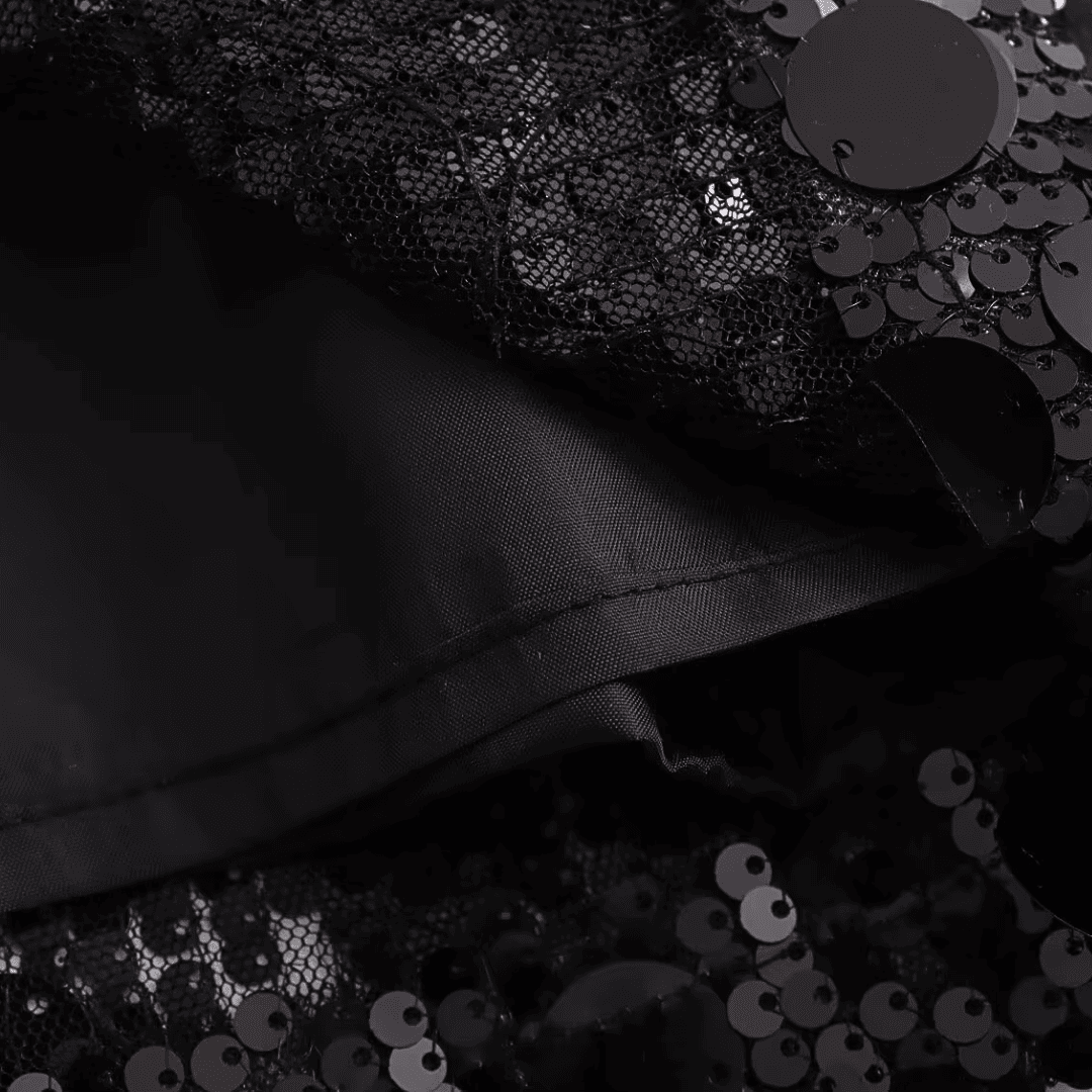 Minirock mit Pailletten