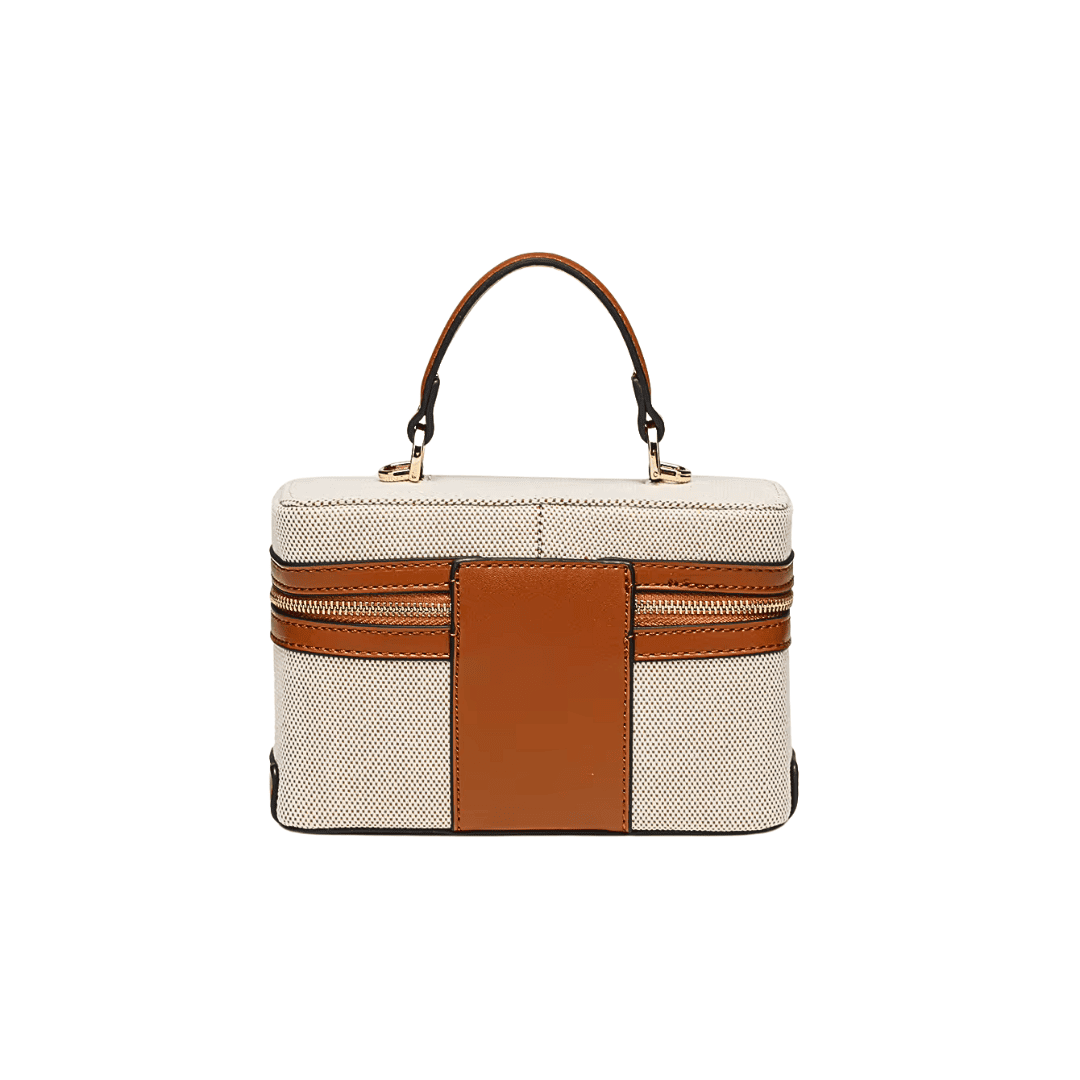 Refined Textured Leather Shoulder Bag
